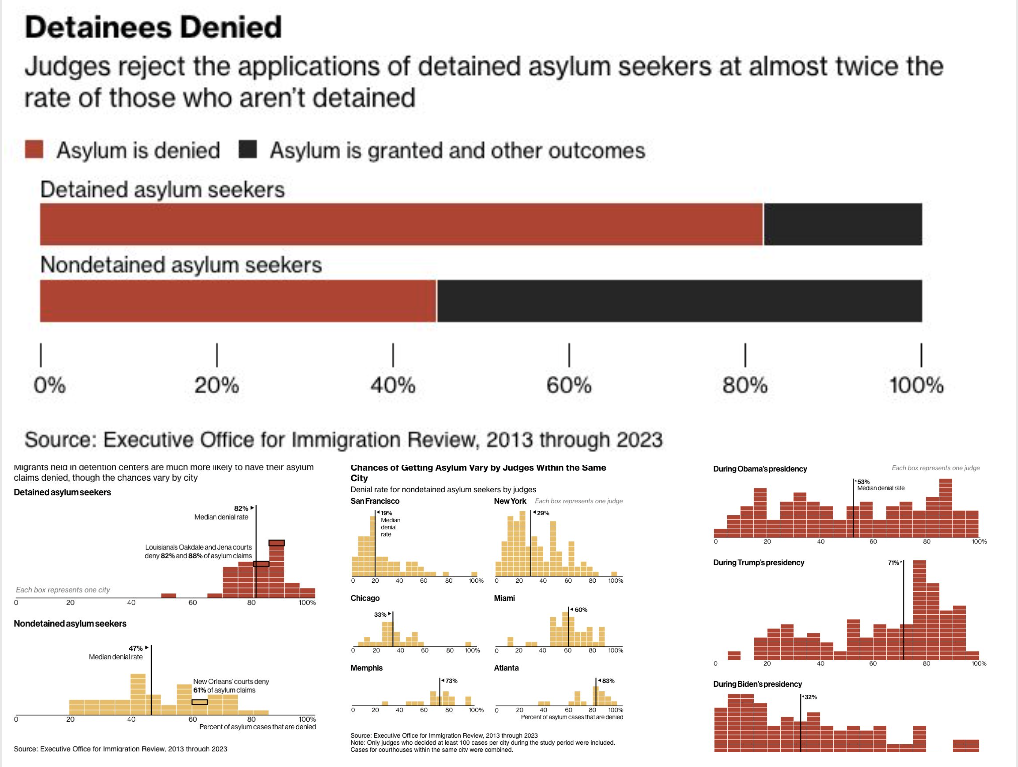 Immigration Court Disparities visualization